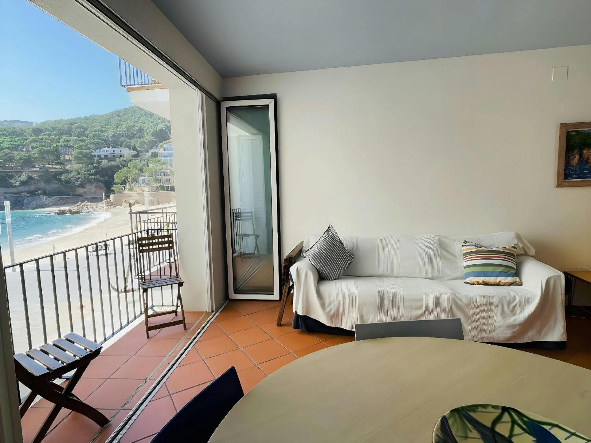 Tamariu Beach 1: Beachfront Wifi Up To 6 Ppl Exterior photo